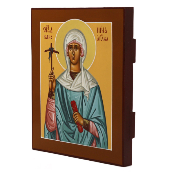 Св. Нина, писаная икона