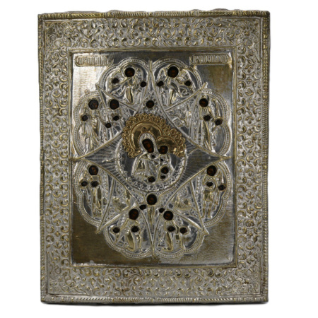 Неопалимая Купина, икона Божией Матери, 19 век