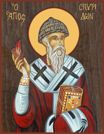 Спиридон Тримифунтский святитель, купить икону
