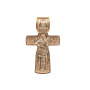 Крест из золота "Распятие. Архистратиг Михаил"