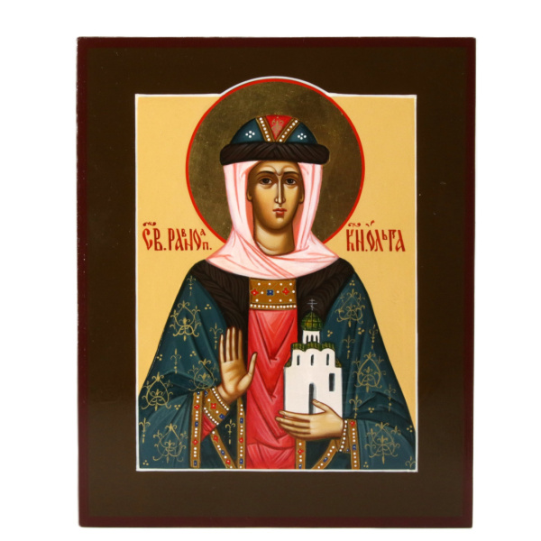 Св. Кн. Ольга, писаная икона